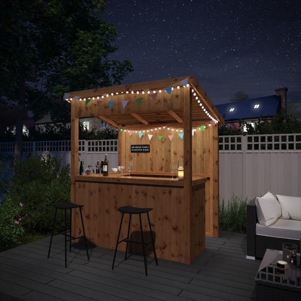 6ft x 4ft Pressure Treated Garden Bar - Mercia (DRAWN 25/03/22)