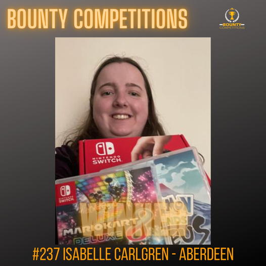 Won the Nintendo Switch (OLED Model – White) Bundle #2!!