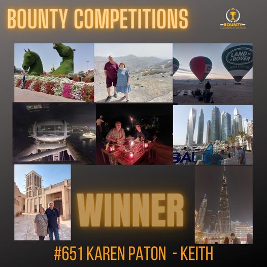 Won the 5 day/4 night VIP Dubai Adventure for 2!!