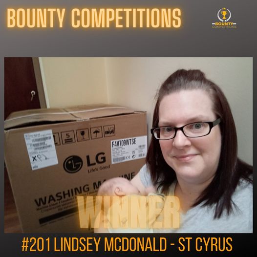 Won the LG TurboWash Washing Machine!!