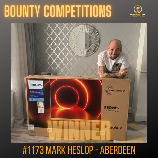 Won the 65″ Philips TV!!