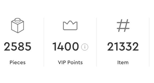 Lego - The Globe 21332 (DRAWN 29.03.22)