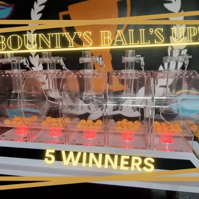 Bounty’s Ball’s Up! - 5 Winners (DRAWN 07.03.22)