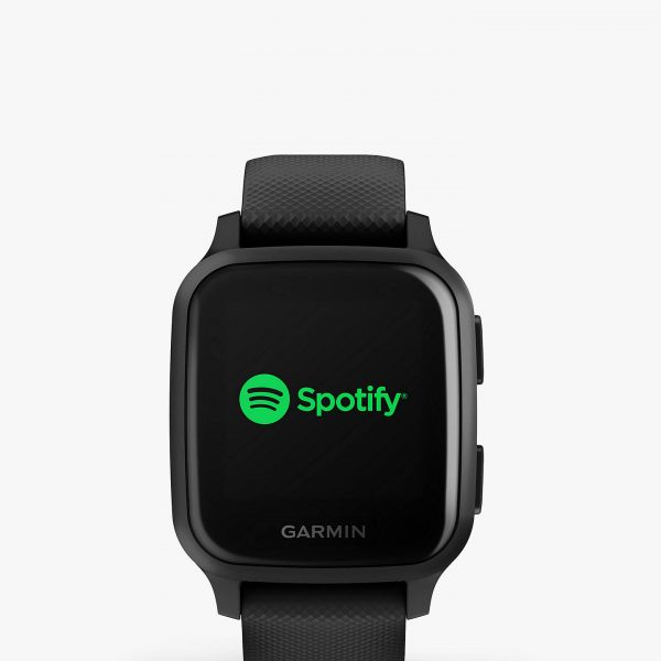 Garmin Venu Sq Music Edition, GPS, Smartwatch, Black with Slate Bezel (DRAWN 18.03.22)