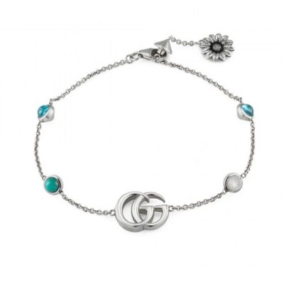 Gucci GG Marmont Sterling Silver Bracelet (DRAWN 04.04.22)
