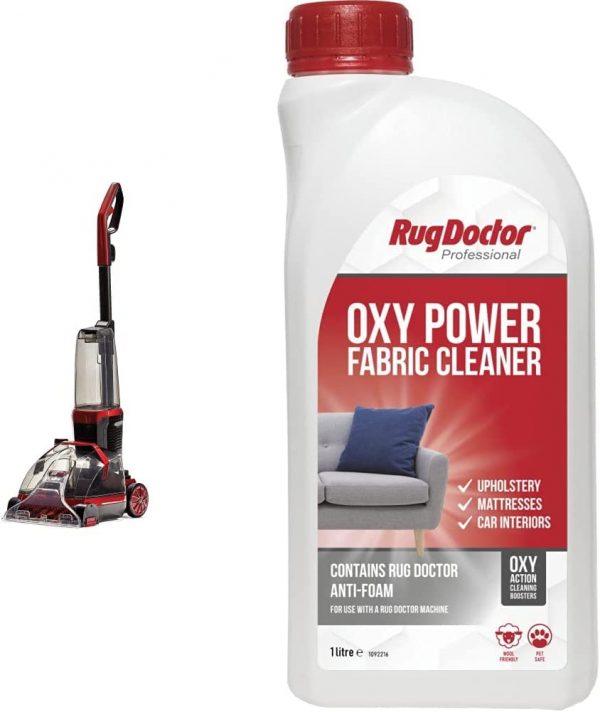 Rug Doctor FlexClean, All in one Floor Cleaner & Oxy Power Fabric