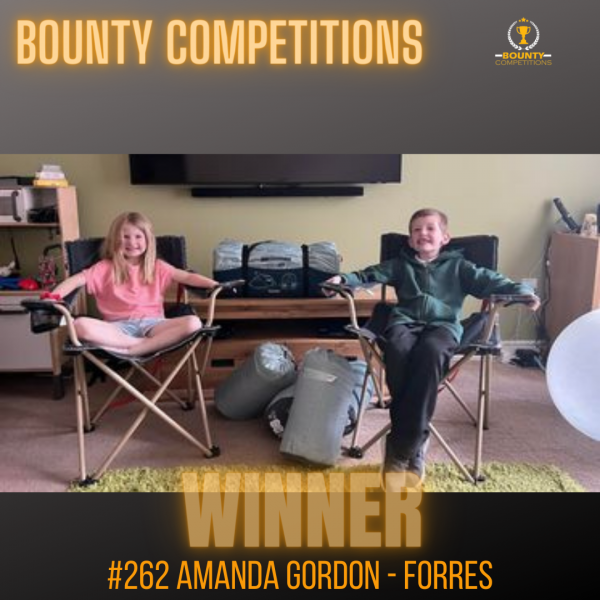 Won the Camping bundle for four people!!