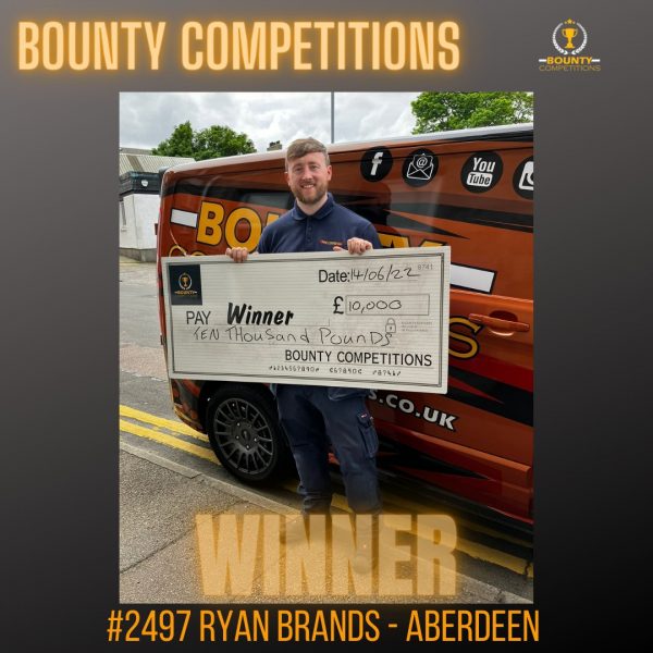 Won the Amazing £10,000!!