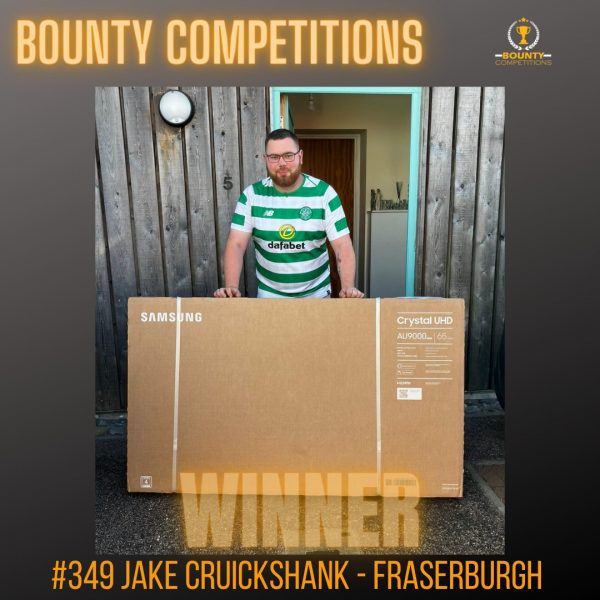 Won the 65″ Samsung TV!!