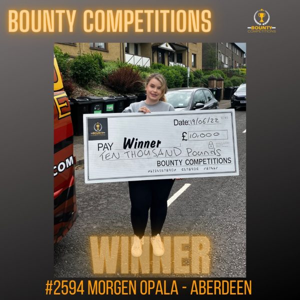 Won the Amazing £10,000!!