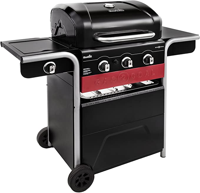 Char Broil Gas2Coal Hybrid Grill 3 Burner Gas Coal Barbecue