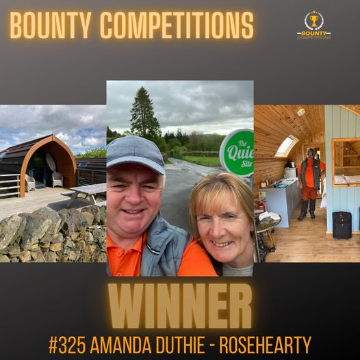 Won the Three Night Glamping Cabin Break at the Quiet Site, Lake District!!