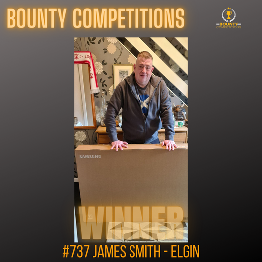 Won the 55″ Samsung TV!!