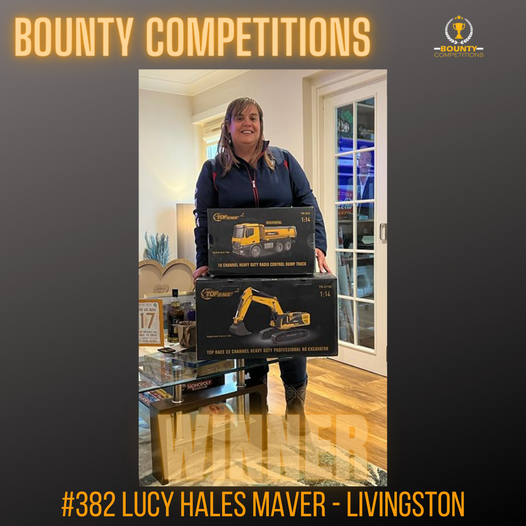 Won the Remote Control Construction Bundle!!