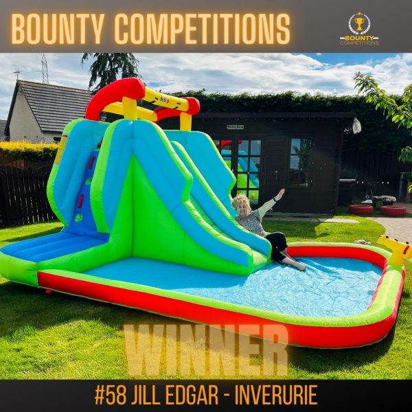 Won the Bebop Neptune Tower Inflatable Slide!!