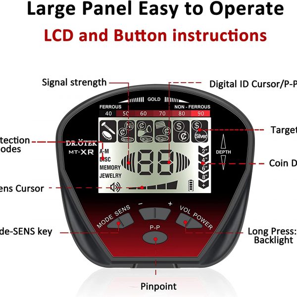 DR.ÖTEK Lightweight Metal Detector Kit #2 (DRAWN 05.08.22)