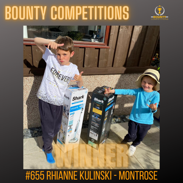 Won the Shark Cordless Vacuum & Steam Mop #2!!