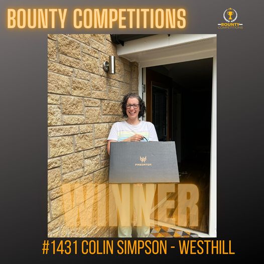 Won the ACER Predator Triton 300 15.6″ Gaming Laptop – RTX 3070, 1 TB SSD!!