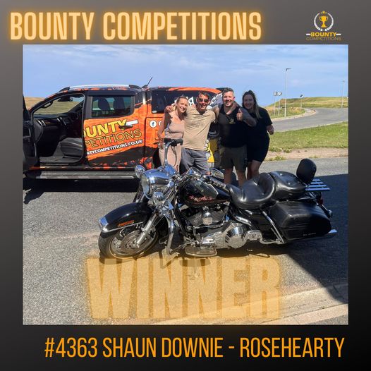 Won the Harley Davidson Road King Classic!!