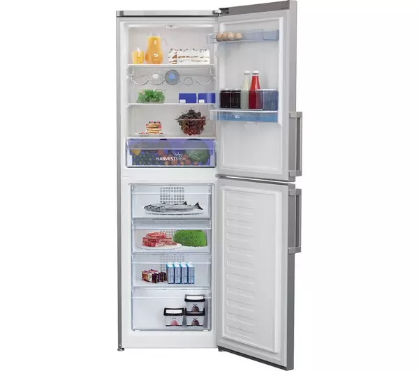 BEKO Pro HarvestFresh CFP3691DVS 50/50 Fridge Freezer - Matte Silver #3 (DRAWN 16.09.22)