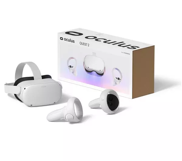 META Quest 2 VR Gaming Headset & Carry Case Bundle - 128 GB (DRAWN 07.09.22)