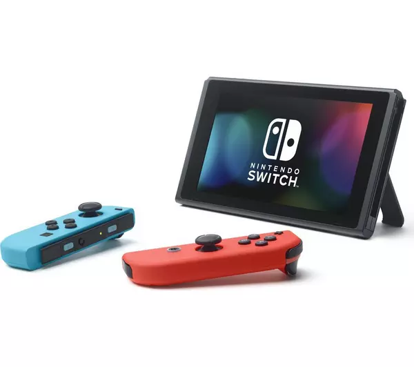 NINTENDO Switch Neon, Mario Kart 8 Deluxe & SanDisk 256 GB Memory Card Bundle (DRAWN 17/08/22)