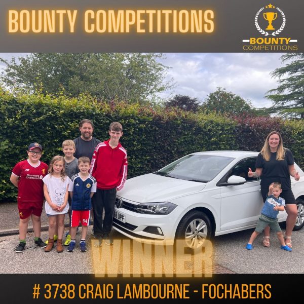 Won the Volkswagen Polo 1.0 SE!!