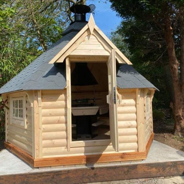 BBQ Hut - From Ecotimberhouse Ltd (UK wide delivery) (DRAWN 26.08.22)