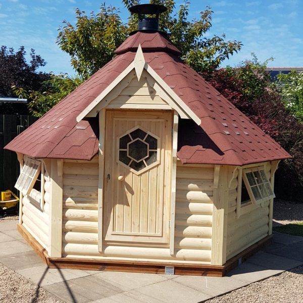 BBQ Hut - From Ecotimberhouse Ltd (UK wide delivery) (DRAWN 26.08.22)