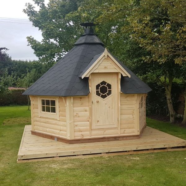 BBQ Hut - From Ecotimberhouse Ltd (UK wide delivery) (DRAWN 26.08.22)