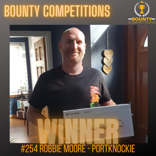 Won the META Quest 2 VR Gaming Headset – 256 GB #5!!