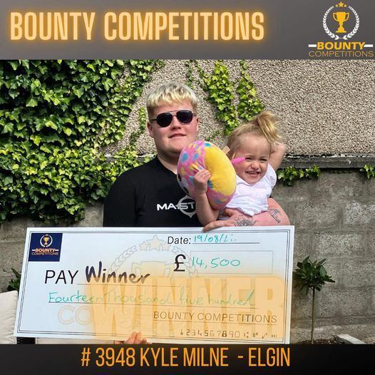 Won the Audi S3 tfsi quattro but decided to take the £14.5k cash alternative!!