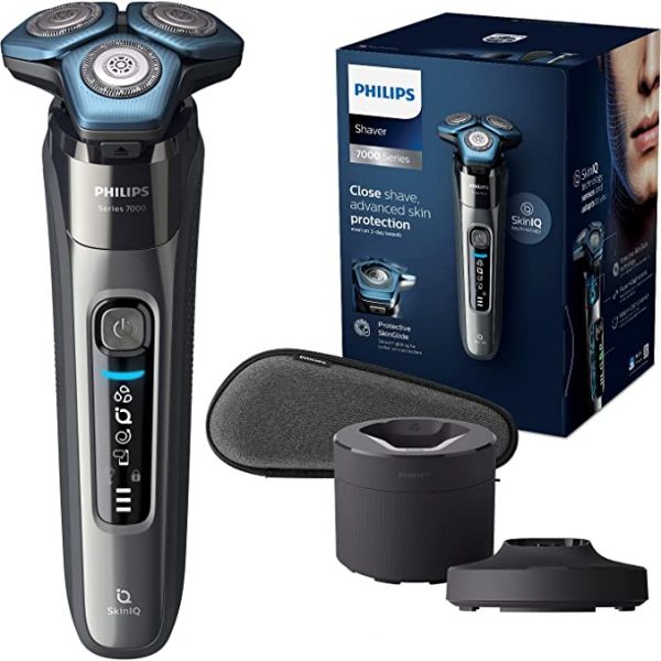 Philips Shaver Series 7000 Dry and Wet Electric Shaver for Men with Body Groomer (DRAWN 26.08.22)