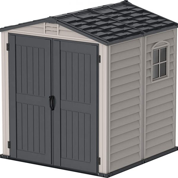 Duramax StoreMate 6′ x 6′ Plastic Garden Shed with Floor & Window #2 (DRAWN 19.08.22)