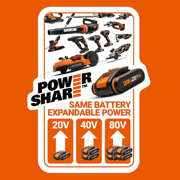 WORX 18V Cordless Lawn Mower (DRAWN 12.08.22)