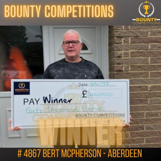 Won the Land Rover Discovery & Elddis Avante 840 but took the £40k cash alternative!!