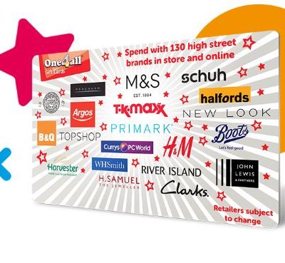 ONE FOR ALL GIFT CARD £360 #2 (DRAWN 22.08.22)