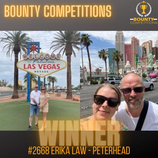 Won the NYC & VEGAS HOLIDAY FOR 2 in June 2021!!