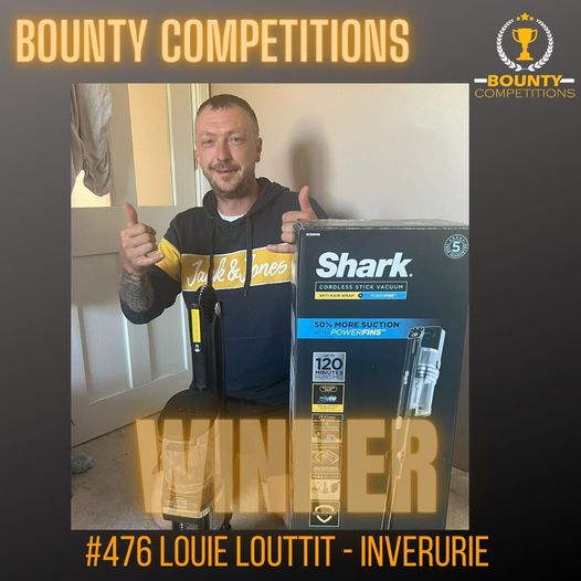 Won the Shark Anti Hair Wrap with PowerFins & Flexology IZ320UK Cordless Vacuum Cleaner #10!!