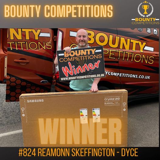 Won the Samsung UE55BU8500 55″ Smart 4K Ultra HD TV!!