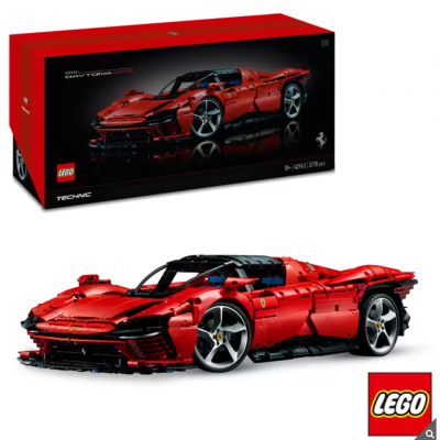 LEGO Technic Ferrari Daytona SP3 - Model 42143 (DRAWN 15.08.22)