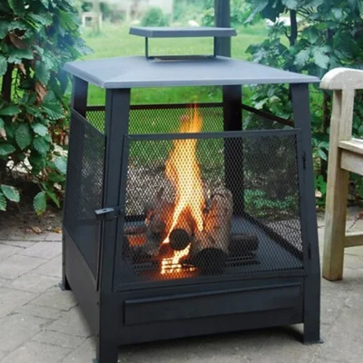 Square Heater with Mesh Door (DRAWN 26.08.22)