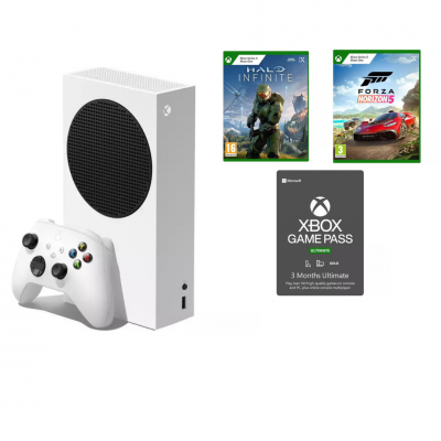 MICROSOFT Xbox Series S - 512 GB SSD + Games (DRAWN 03.09.22)