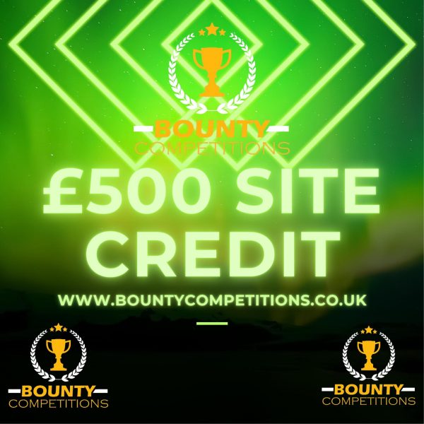 Won 2 Winners of £500 Site Credit