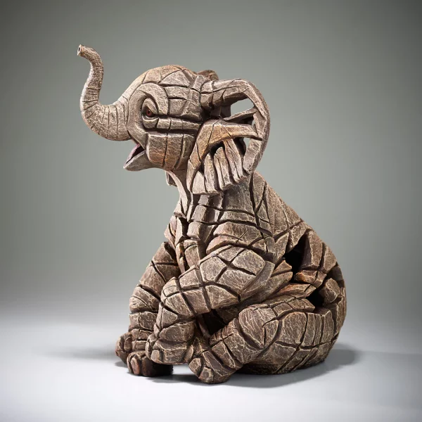 Edge Sculpture Elephant Calf by Matt Buckley (DRAWN 12.08.22)