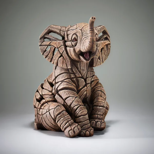 Edge Sculpture Elephant Calf by Matt Buckley (DRAWN 12.08.22)