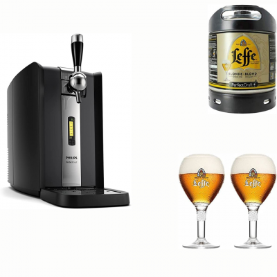 Philips PerfectDraft Glass and Keg Set (DRAWN 24/08/22)