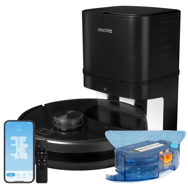 electriQ MIMO Robot Vacuum Cleaner – 4000Pa Suction with Dock #2 (DRAWN 26.08.22)