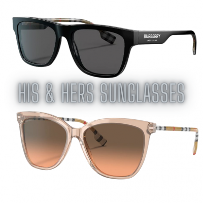 His and Hers Sunglasses (£200 cash alternative) (DRAWN 15.08.22)