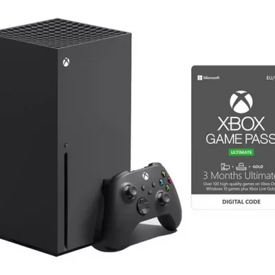 MICROSOFT Xbox Series X & 3 Month Game Pass Ultimate Bundle - 1tb (DRAWN 26.09.22)